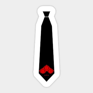 Jahad's symbol tie Sticker